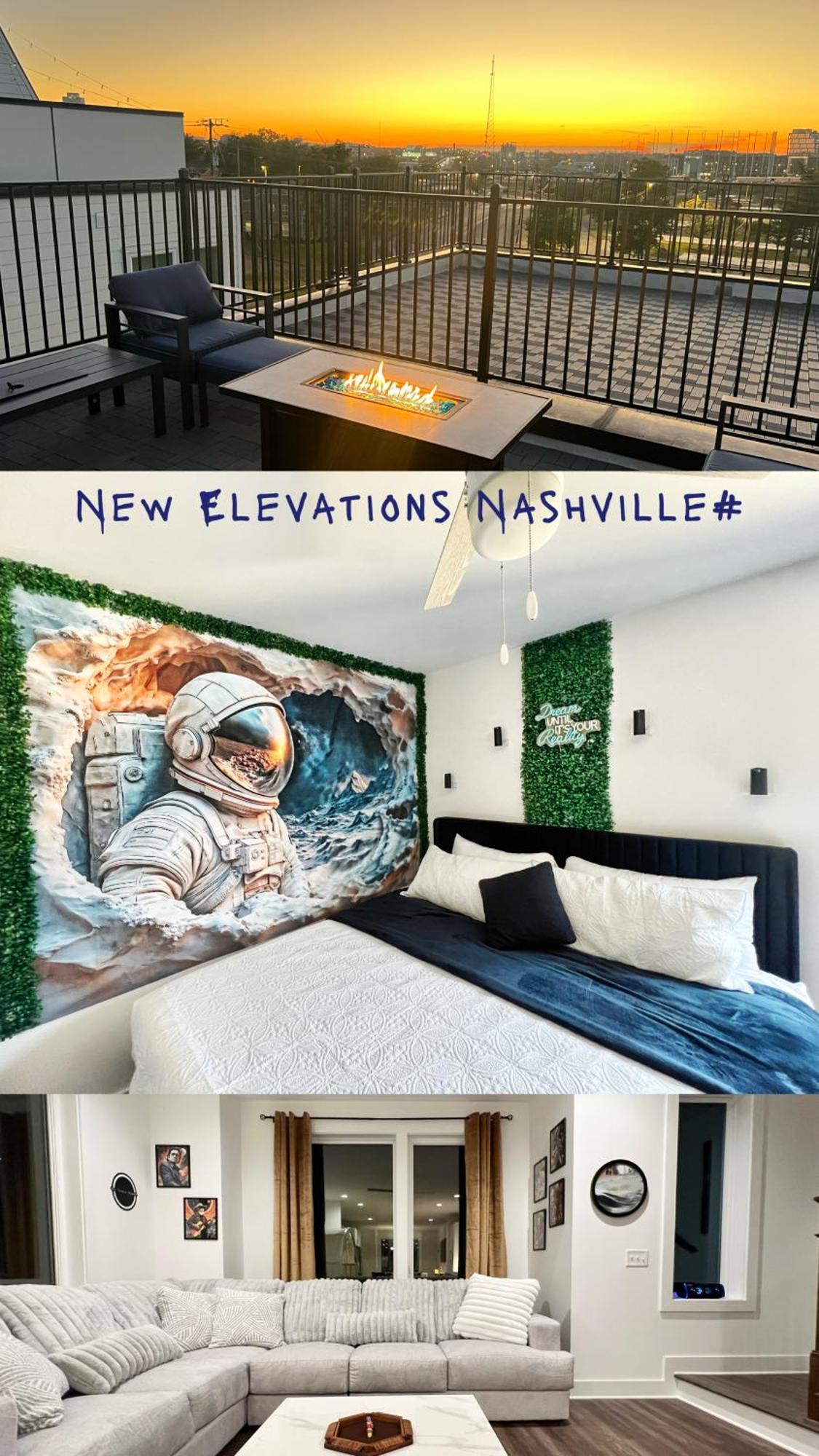 New Elevations Rooftop 5 Min To Downtown Nash Nashville Extérieur photo